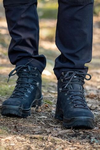 Alpina Tundra Men's Boots | أحذية كاحل جلدية مقاومة للماء | الجلود الممتازة | خفيف الوزن | غشاء التنفس | انزلاق مقاومة | صنع في أوروبا in Kuwait