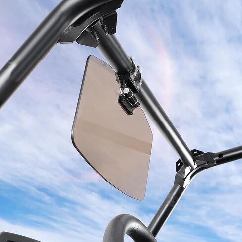 KEMIMOTO UTV Sun Visor Fit 1.5-2 in Roll Bars UTV Side X Side مع الزجاج الأمامي متوافق مع Polaris RZR 1000 XP Ranger General Can am Defender Maverick X3 Pioneer 1000، ملحقات UTV المضادة للوهج in Saudi Arabia