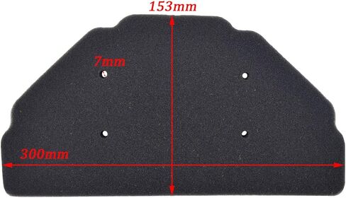 AHL Air Filter 11013-1274 416809 12-92680 Compatible with 1998 1999 2000 2001 2002 2003 2004 2005 2006 2007 2008 KAWASAKI ZZR600 ZZR 600 ZZR-600, Ninja ZX-6, ZX600 ZX 600 ZX-600 Ninja ZX-6R in Saudi Arabia