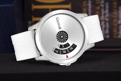 الساعات الرجال المقاومة للماء بارد مشاهدة فريدة من نوعها غريب مضحك تصميم إبداعي الأزياء الكوارتز الساعات المعصم التناظرية للهدايا رجال in Kuwait