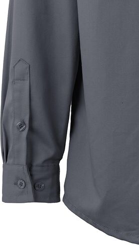 Ubon FR Shirts for Men Flame Resistan Welding Shirt FRC Work Shirt Long Sleeve Welder Shirts 7.5 Oz in Kuwait