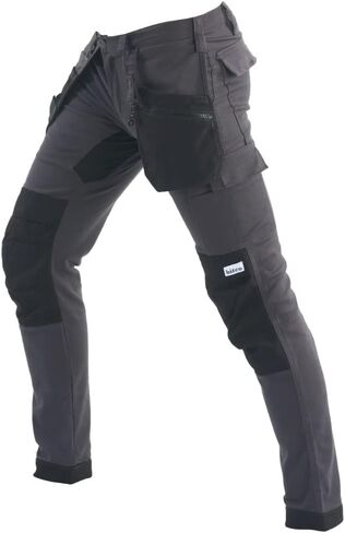 Bitco Attert Men's Ultra Stretch Work Trouser, Water & Oil Repellent, Reinforced Cordura® Knee Pad Pockets, High Stress Areas in Saudi Arabia