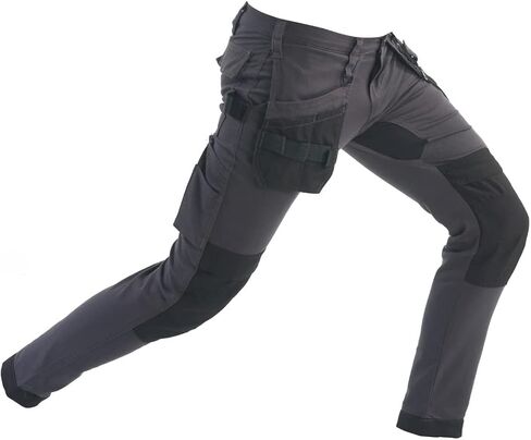 Bitco Attert Men's Ultra Stretch Work Trouser, Water & Oil Repellent, Reinforced Cordura® Knee Pad Pockets, High Stress Areas in Saudi Arabia
