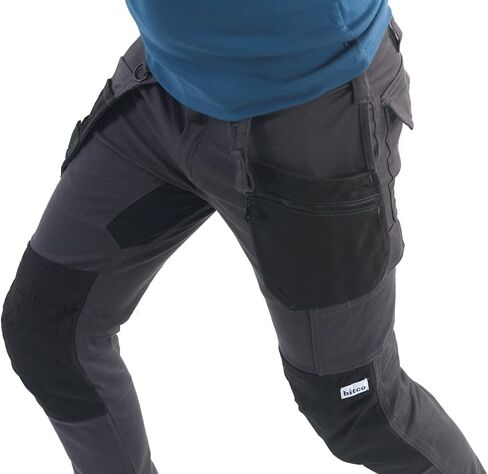 Bitco Attert Men's Ultra Stretch Work Trouser, Water & Oil Repellent, Reinforced Cordura® Knee Pad Pockets, High Stress Areas in Saudi Arabia
