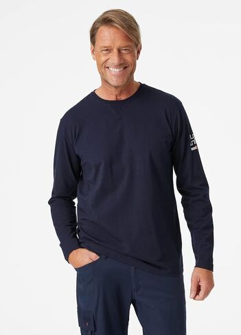 Helly-Hansen Workwear Kensington Men Lightwight Sleeve Stirts-مصنوعة من مزيج قطني خفيف الوزن ، 92 ٪ من القطن 92 ٪ in Saudi Arabia