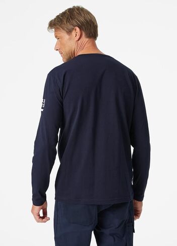 Helly-Hansen Workwear Kensington Men Lightwight Sleeve Stirts-مصنوعة من مزيج قطني خفيف الوزن ، 92 ٪ من القطن 92 ٪ in Saudi Arabia