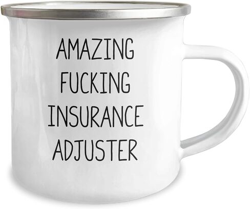 Funny Insurance Adjuster Gifts from Friends, for Men, Women, and Coworkers - Amazing Camping Mug for Christmas in Saudi Arabia