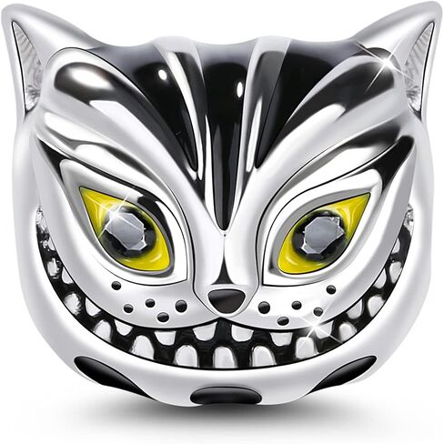GNOCE 925 Sterling Silver Cute Cat Charm For Fairy Tale Lovers Lucky Animal Charms Bead for Bracelet Necklace Women Gift in Saudi Arabia