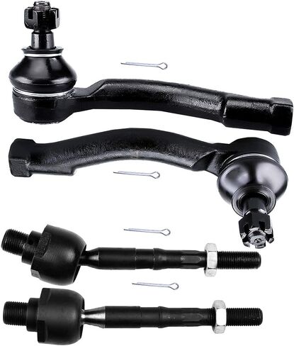 ECCPP الأمامي ROD END INNER و OUTER FIT 2003-2009 لـ KIA Sorento 4PCS EV800040 EV800041 ES800039 ES800042 in Saudi Arabia