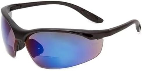 Calabria 91348 3 Pack Bulk Bifocal Safety Glasses Readers +3.00 Clear Men Women Wraparound Eye Protection Protective Eyewear in Saudi Arabia