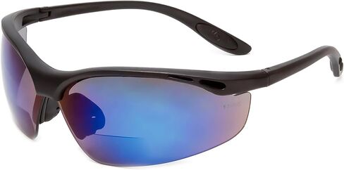 Calabria 91348 3 Pack Bulk Bifocal Safety Glasses Readers +3.00 Clear Men Women Wraparound Eye Protection Protective Eyewear in Saudi Arabia