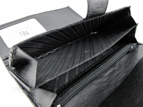 Genuine Python Snake Skin Leather Women's Trifold Clutch Wallet (Reticulated Natural) in Saudi Arabia