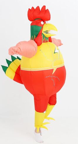 Rooster Costume, Full Body Inflatable, Adult Size Chicken Costume in Kuwait