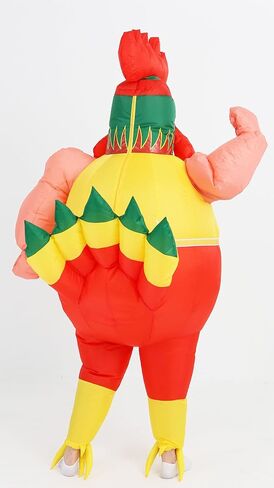 Rooster Costume, Full Body Inflatable, Adult Size Chicken Costume in Kuwait