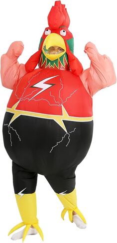 Rooster Costume, Full Body Inflatable, Adult Size Chicken Costume in Kuwait