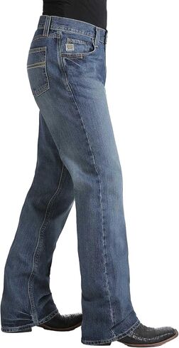 Cinch Men's Carter Relaxed Fit Jean, Performance Dark Rinse, 32x34 in Saudi Arabia