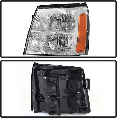Acanii - للفترة 2003-2006 Cadillac Escalade (نموذج HID فقط) المصابيح الأمامية المصابيح الأمامية مصابيح الرأس مصابيح رأس السائق + جانب الركاب in Saudi Arabia