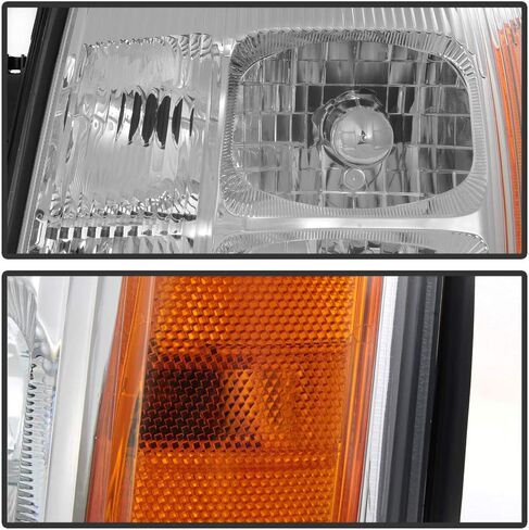 Acanii - للفترة 2003-2006 Cadillac Escalade (نموذج HID فقط) المصابيح الأمامية المصابيح الأمامية مصابيح الرأس مصابيح رأس السائق + جانب الركاب in Saudi Arabia