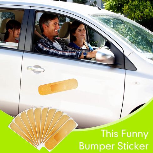10 Pack Funny Bumper Stickers - Large Size Auto Car & Truck Decals in Saudi Arabia