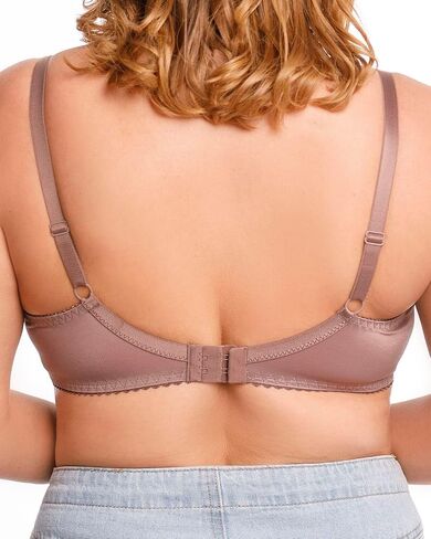 Underwire Sheer Lace Bra Plus Size Lingerie Comfort Fit 32 34 36 38 40 42 B C D E F G H I in Saudi Arabia