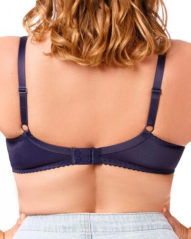 Underwire Sheer Lace Bra Plus Size Lingerie Comfort Fit 32 34 36 38 40 42 B C D E F G H I in Saudi Arabia