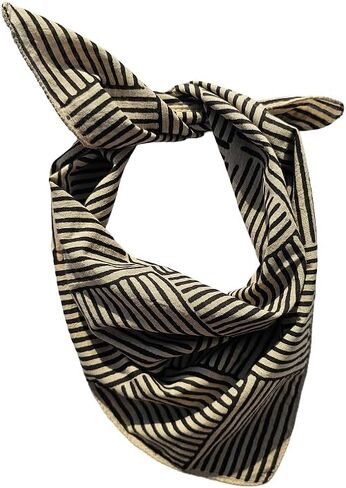Bandana Scarf Head Scarf Scarves For Women Block Print Bandana Handmade Block Print Natural Colours Organic Colours in Saudi Arabia