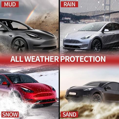 حصائر التخزين وبطانات الشحن المتوافقة مع 2020-2024 Tesla Model Y Trunk Mat 5 مقاعد TPE لجميع الأحوال الجوية غطاء حامي الملحقات الداخلية (3 قطع) in Kuwait