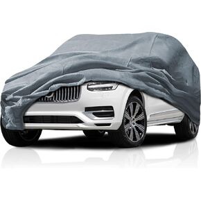 5 Layer Car Cover for Volvo XC60 2010-2025 SUV CUV 4-Door Semi Custom Fit Full Coverage Pollution, Dust, Sun, Snow, Rain, Hail All Weather Protection, Breathable in Saudi Arabia