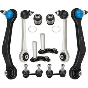 10PCS Rear Suspension Kit Upper Control Arm & Ball Joint Assembly, Fit 2000 2001 2002 2003 2004 2005 2006 for BMW E53 X5, 33326768269 33326770859 33326770860 33326770749 33551096735 33321095631S in Kuwait