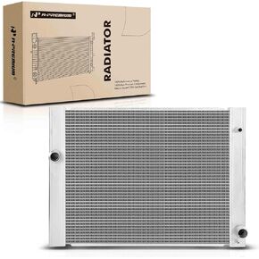 A-Premium Engine Coolant Radiator Assembly Compatible with BMW E65 Series 745i 745Li 2003-2005, 760i 2004-2006, 760Li 2003-2008, 4.4L 6.0L, Replace# 8MK376718001, 17117507972 in Saudi Arabia