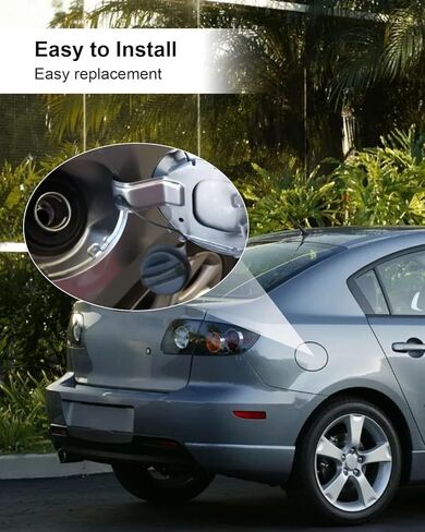 غطاء حشو خزان الوقود مناسب لـ Mazda 3 Mazda 5 2004-2010 ، غطاء الغاز يحل محل BNYF-42-250 FE02-42-250B in Kuwait