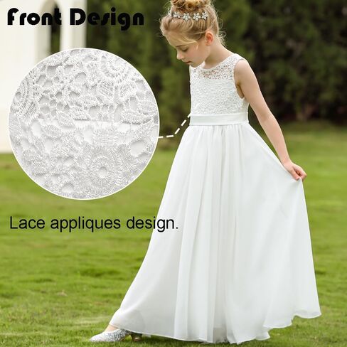 Lace Appliques Dresses for Girls Sleeveless Wedding Guest Ball Gown Cocktail Formal Long Dresses Mermaid in Kuwait