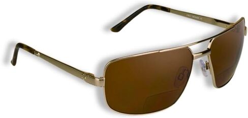 Prosport Square Aviator استقطاب نظارات شمسية ثنائية البؤرة قراء المستطيلات الصيد يقود ركوب القوارب المعدنية الرمادية الداكنة الرجال النساء in Saudi Arabia