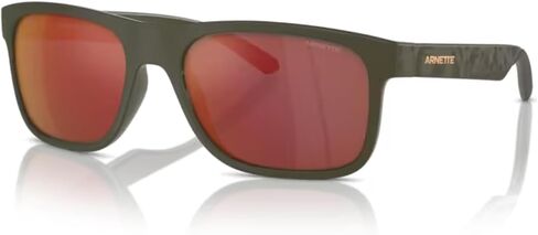 Arnette Khim AN4341 Square Sunglasses for Men + حزمة مع مجموعة نظارات مصممة Iwear مجانية in Kuwait