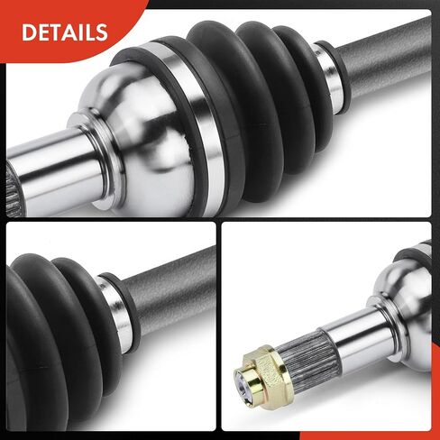 A-Premium Pair (2) Rear CV Axle Shaft Assembly Compatible with Yamaha Grizzly 700, 2014-2018, Left and Right in Saudi Arabia