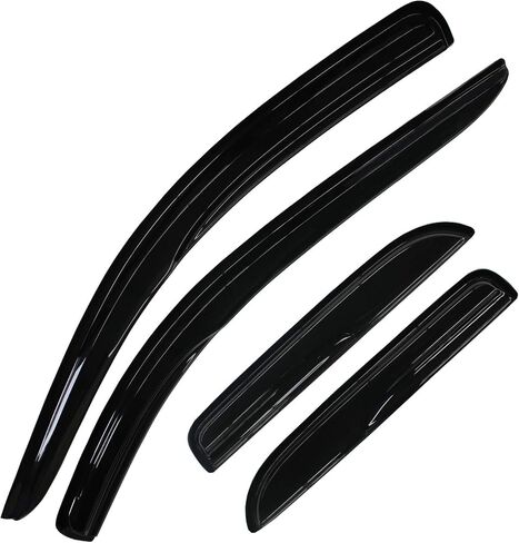 Smoke Window Visor Rain Guards Compatible with 2013-2022 Buick Encore/Chevy Trax Wind Deflector 4pc (No Fit GX Model) 94446 in Kuwait