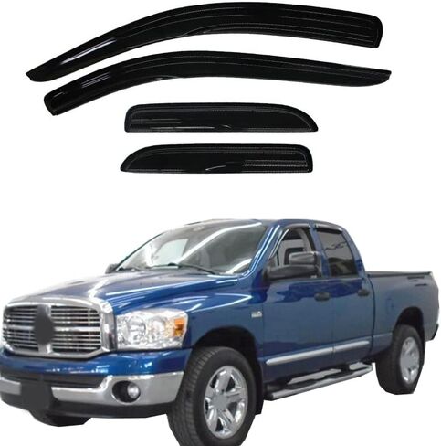 Smoke Window Visor Rain Guards Compatible with 2013-2022 Buick Encore/Chevy Trax Wind Deflector 4pc (No Fit GX Model) 94446 in Kuwait