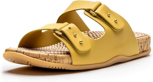 Revs Shiel Reflexology & Acupressure Massage Sandals, Adjustable Strap, Cushion Comfort, Arch Support. in Saudi Arabia