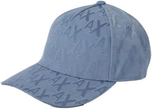 Armani Exchange Men's Baseball Hat with All Over Ax Logo in Saudi Arabia
