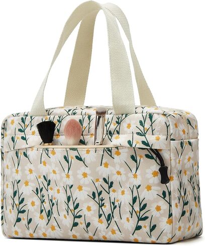 حقيبة مستحضرات التجميل النسائية الكبيرة حقائب مكياج لطيفة سروال قصير حقيبة مستحضرات التجميل المحمولة منظم ماكياج السفر حقيبة أدوات الزينة in Kuwait