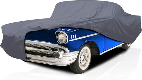 Supreme Full Car Cover – Pontiac GTO 1965-1973 Coupe 2-Door Semi Custom Fit Waterproof Full Coverage All Weather Windproof Dust Proof Indoor Outdoor Automobile in Saudi Arabia