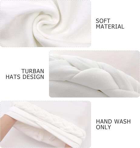 DRESHOW عمامة غطاء شعر جدائل ملتوية مسبقًا مربوط قبعة التفاف قبعة أفريقية أغطية رأس للنساء السود غطاء للسرطان الكيميائي in Kuwait