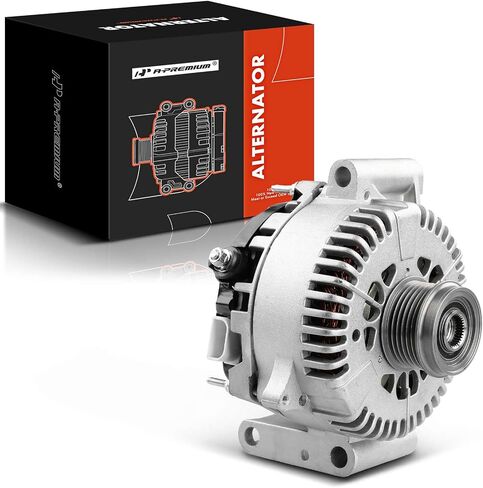 A-Premium Alternator Compatible with Ford Escape 2005-2007 & Mazda Tribute 2005-2006, L4 2.3L, 12V 130A Clockwise 6-Groove Clutch Pulley, Replace# 5L8T-10300-MC, 5L8Z-10346-MA in Saudi Arabia