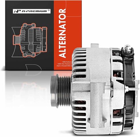 A-Premium Alternator Compatible with Ford Escape 2005-2007 & Mazda Tribute 2005-2006, L4 2.3L, 12V 130A Clockwise 6-Groove Clutch Pulley, Replace# 5L8T-10300-MC, 5L8Z-10346-MA in Saudi Arabia