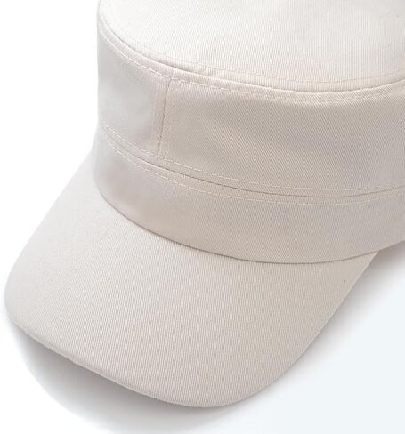Unisex Cadet Army Cap Flat Top Cap Twill Military Corps Hat for Women Men in Saudi Arabia