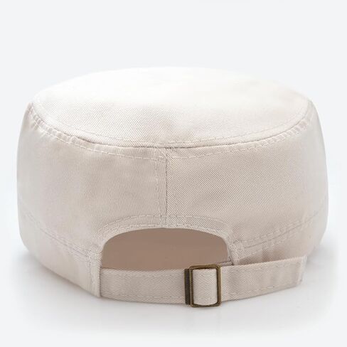 Unisex Cadet Army Cap Flat Top Cap Twill Military Corps Hat for Women Men in Saudi Arabia