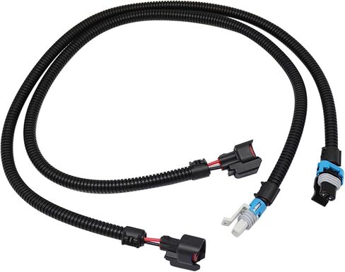 XQSMWF 2Pcs Fuel Injector Pigtail Harness Compatible with Polaris Ranger XP 800 2012-2013 Ranger 800 2011-2017 Ranger RZR Crew 800 2011-2014# 1204318 1204319 0280158197 in Saudi Arabia