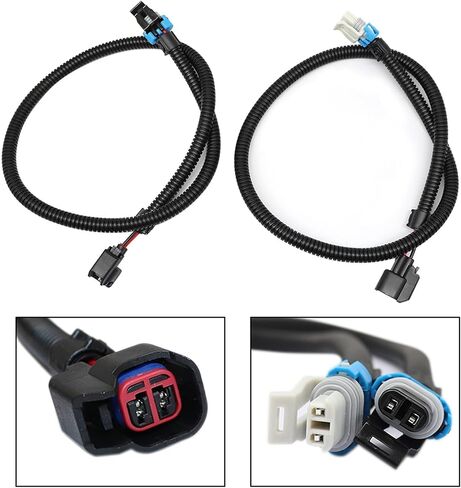 XQSMWF 2Pcs Fuel Injector Pigtail Harness Compatible with Polaris Ranger XP 800 2012-2013 Ranger 800 2011-2017 Ranger RZR Crew 800 2011-2014# 1204318 1204319 0280158197 in Saudi Arabia