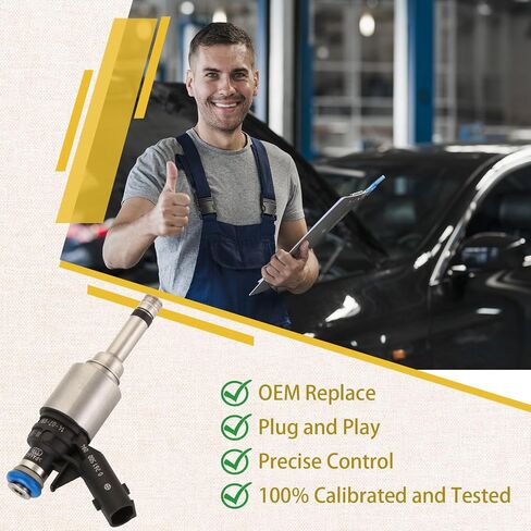 35310-2E500 حاقنات الوقود GDI 2.0L ذات الضغط العالي ، متوافقة مع/KIA 2.0 Soul Forte 2014-2016 ، متوافق مع/Hyundai Elantr Tucson 2014-2015 | 6 ثقوب | | مجموعة من 4 | in Saudi Arabia