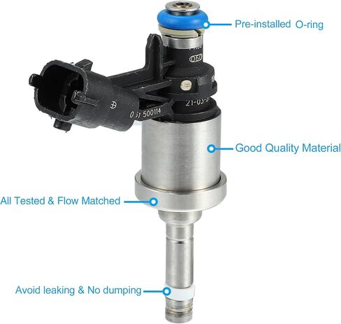 X AUTOHAUX 12638530 Fuel Injector Replacement for GMC Acadia 3.6L V6 2009-2011 for Cadillac CTS 3.6L V6 2008-2011 for Buick LaCrosse 3.6L V6 2010-2012 in Saudi Arabia